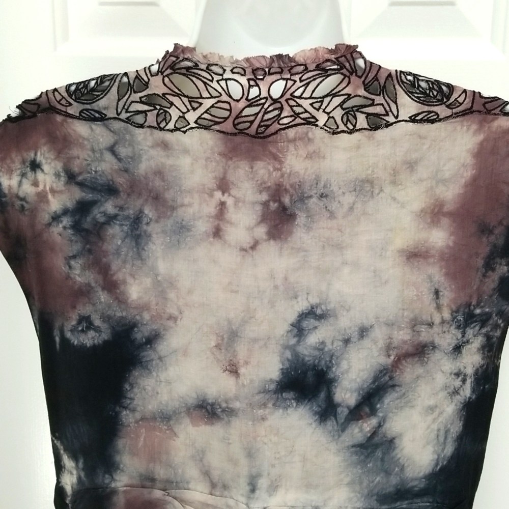 Catherine Malandrino Tie Dye Dress Size 10 NWT - Picture 5 of 7